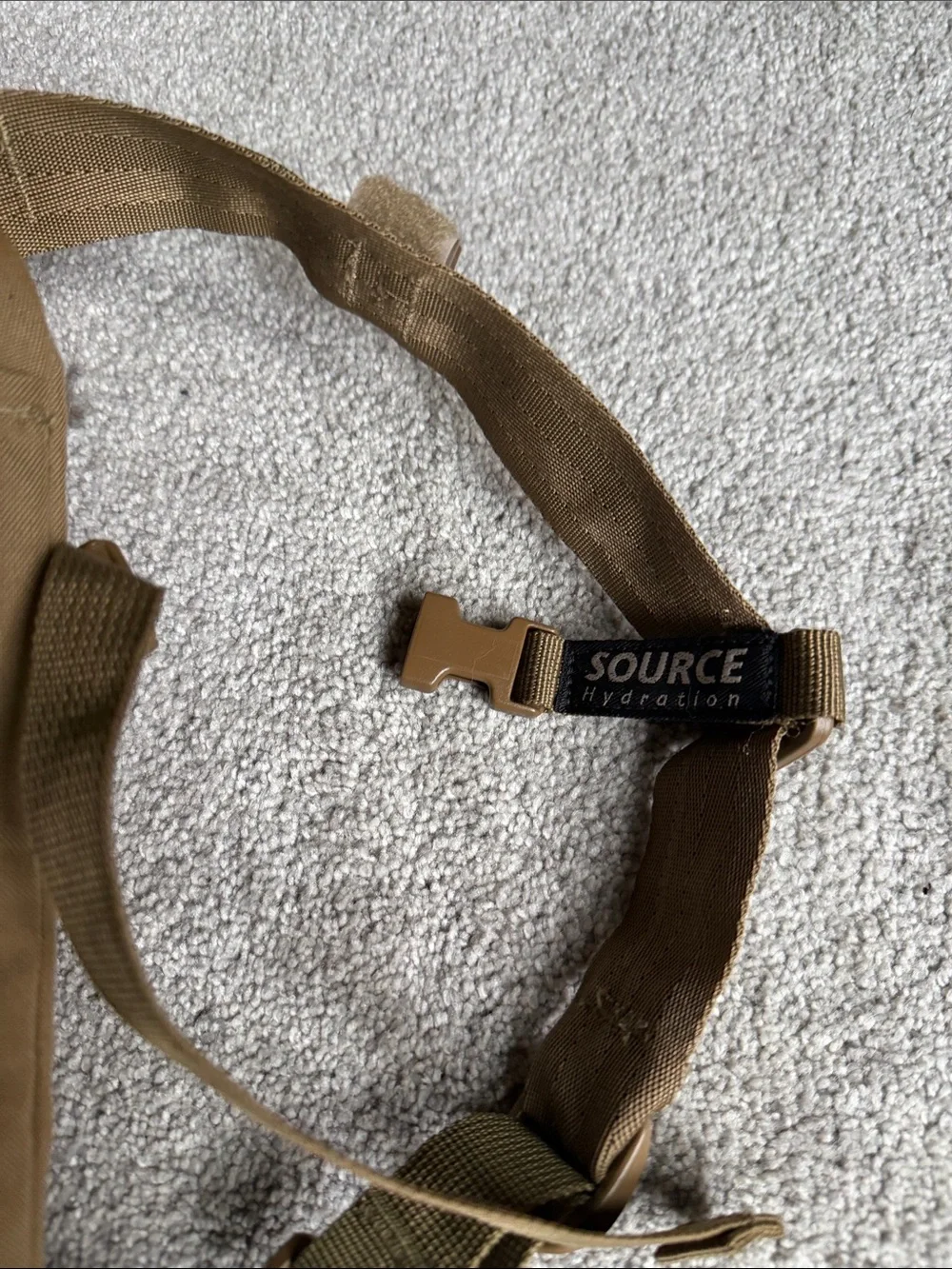 Hydration Pack Backpack in Coyote Brown